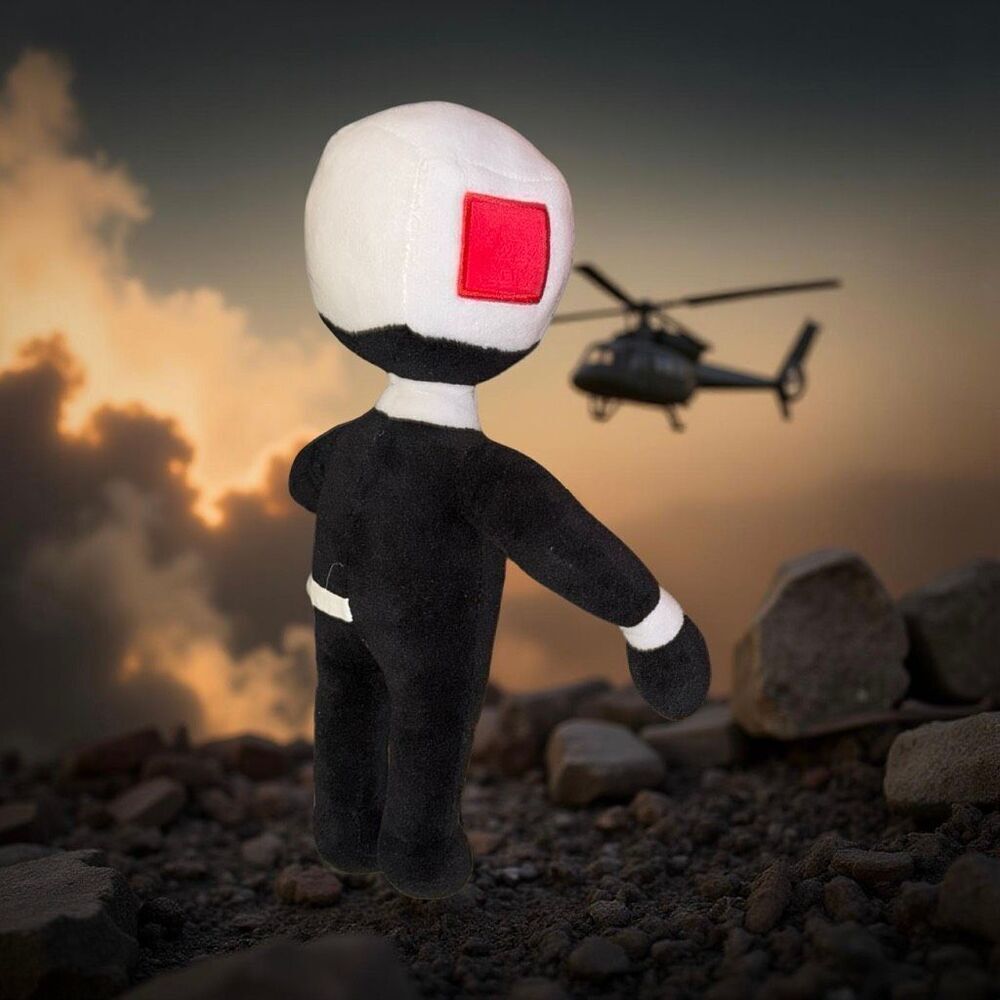 Titan Drillman 2.0 Plush Titan Cameraman Upgrade Plush Stuffed Toy 8”